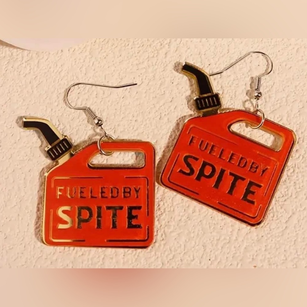 Earrings Fueled By Spite